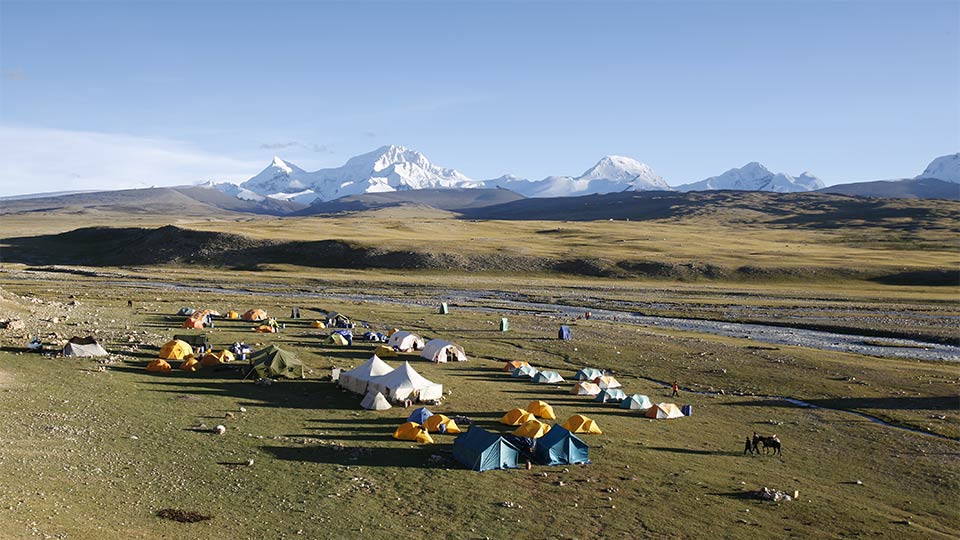 Shishapangma Base Camp