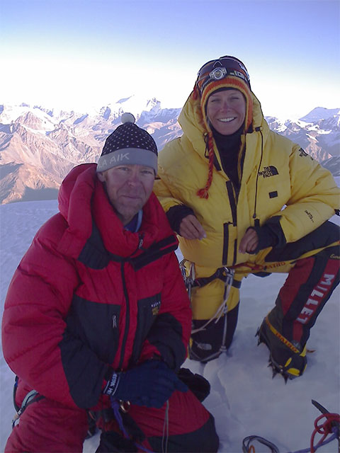Peter and Anne-Mari at their high point