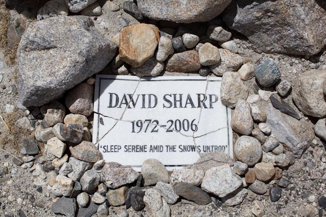 David Sharp memorial