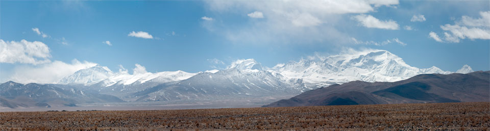 Everest, Gyachung Kang and Cho Oyu