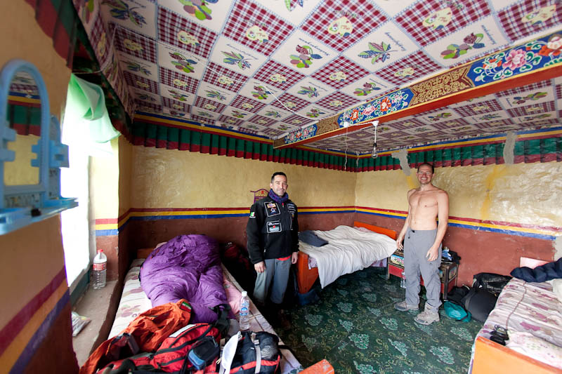 Our room in Tingri