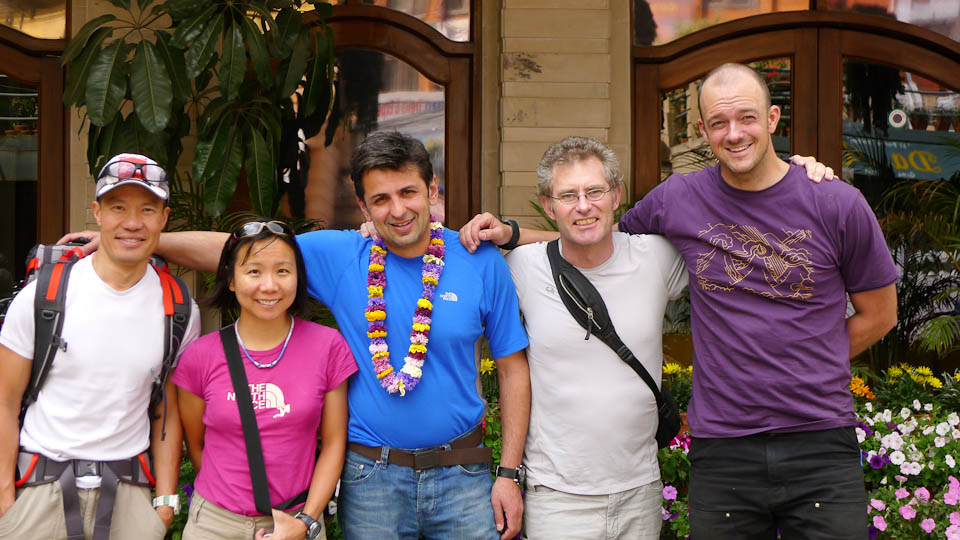 2011 Everest team in Kathmandu