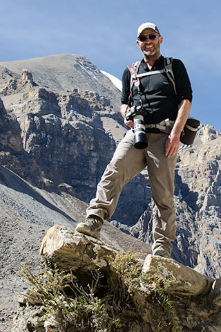 Jamie McGuinness Jamie McGuinness on the trail